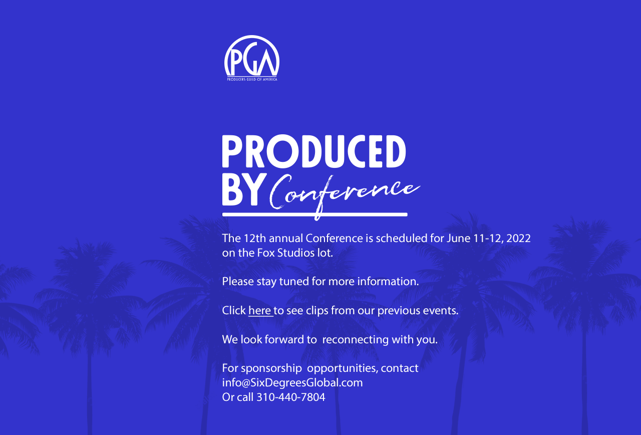 Coming Soon Produced By Conference